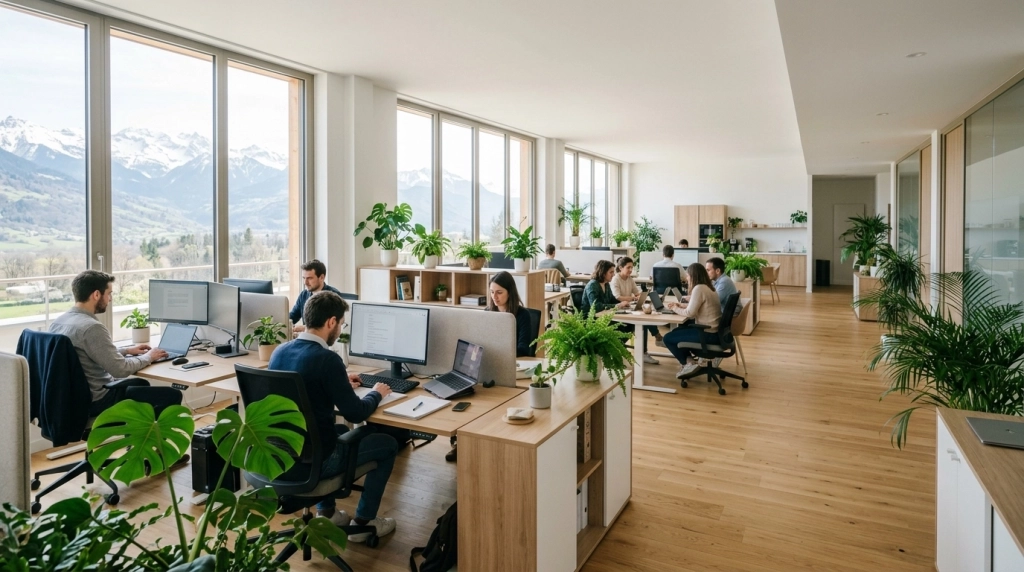 Nettoyage de bureaux en 2026 : la qualité de l’air intérieur au service du bien-être au travail